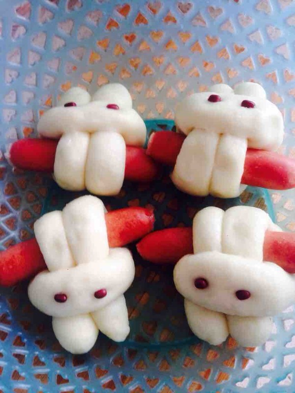 Little White Rabbit Bun recipe