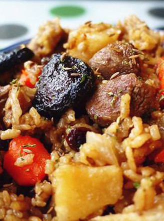 Cereals, Five Grains, Miscellaneous Grains and Lamb Stewed Rice recipe