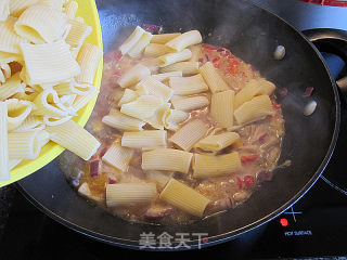 Curry Beef Boiled Spaghetti recipe