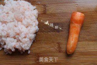 Antarctic Krill Steamed Shrimp Cake recipe