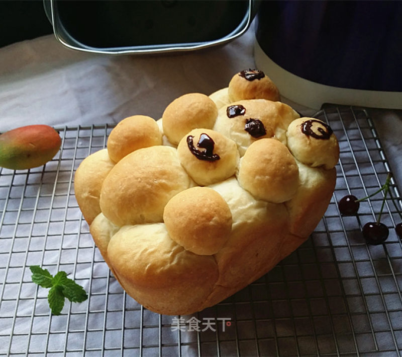 #新良第一节烤大赛#stupid Cute Bear Bread recipe