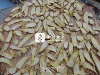 #aca烤明星大赛# Homemade Dried Winter Bamboo Shoots recipe