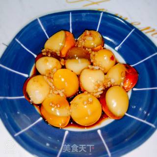 Quail Eggs with Ginger Sauce recipe