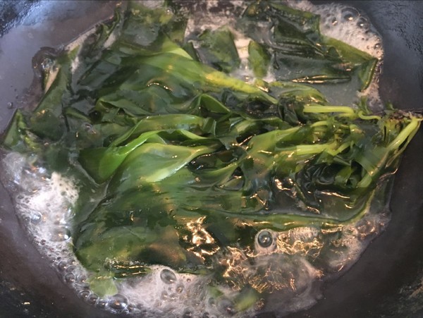 Garlic Kelp Seedlings recipe