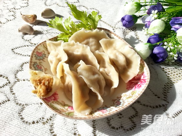 Sauerkraut Pork Dumplings recipe