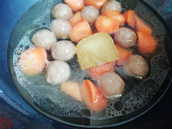 Meatball Curry Rice recipe