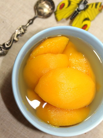 Canned Yellow Peach in Syrup recipe