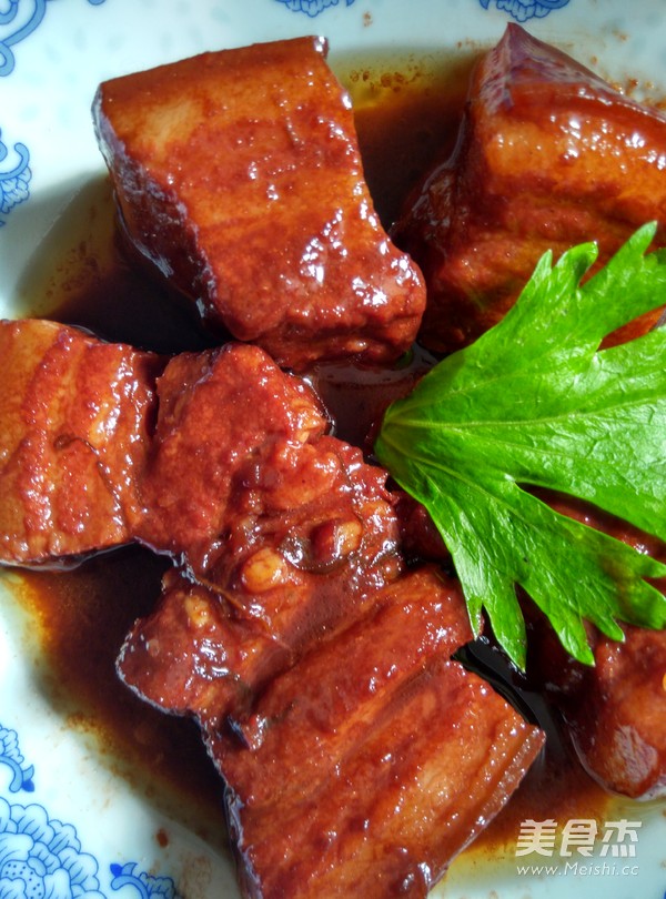 Pork with Fermented Bean Curd recipe