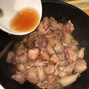 Chicken Stewed with Mushrooms recipe