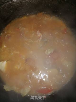 Sauerkraut Fish with Tomatoes recipe