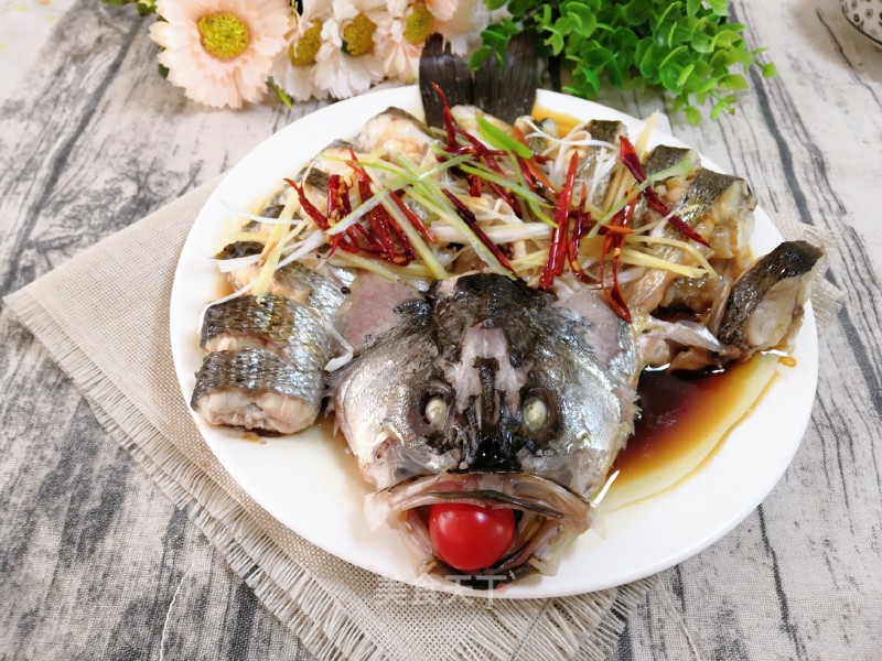 Steamed Sea Bass recipe