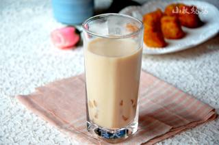 Taro Ball Milk Tea recipe