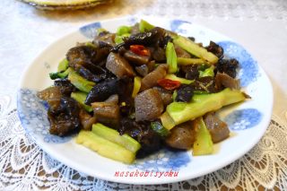 Healthy Konjac Fungus Stir Fry recipe