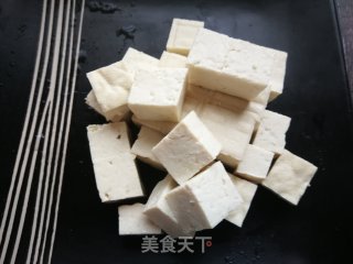 Stewed Tofu with Carrot and Cabbage recipe