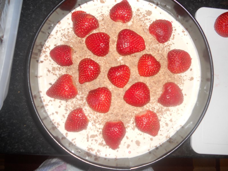 [screen Debut] Strawberry Cheesecake recipe