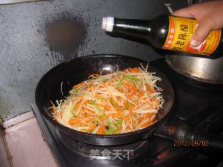 Stir-fried Sansi recipe