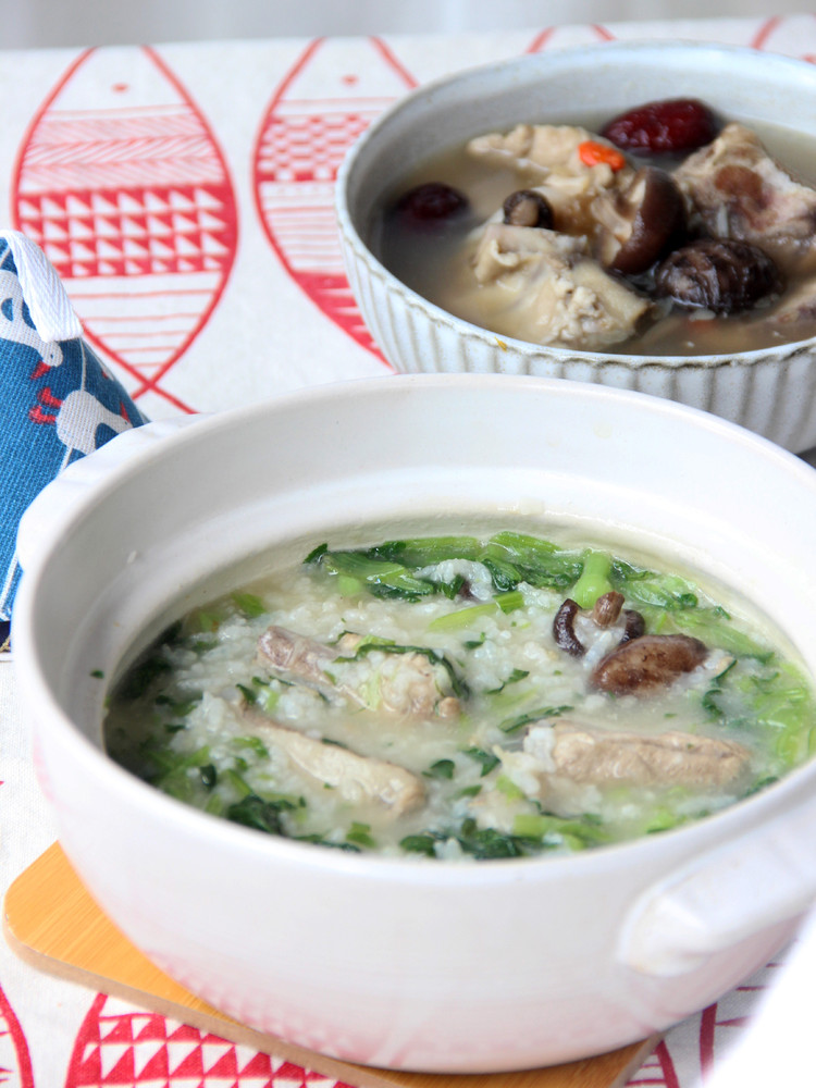 Pork Ribs and Vegetable Congee recipe