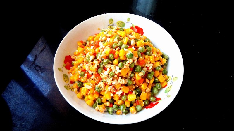 Colorful Corn Kernels recipe