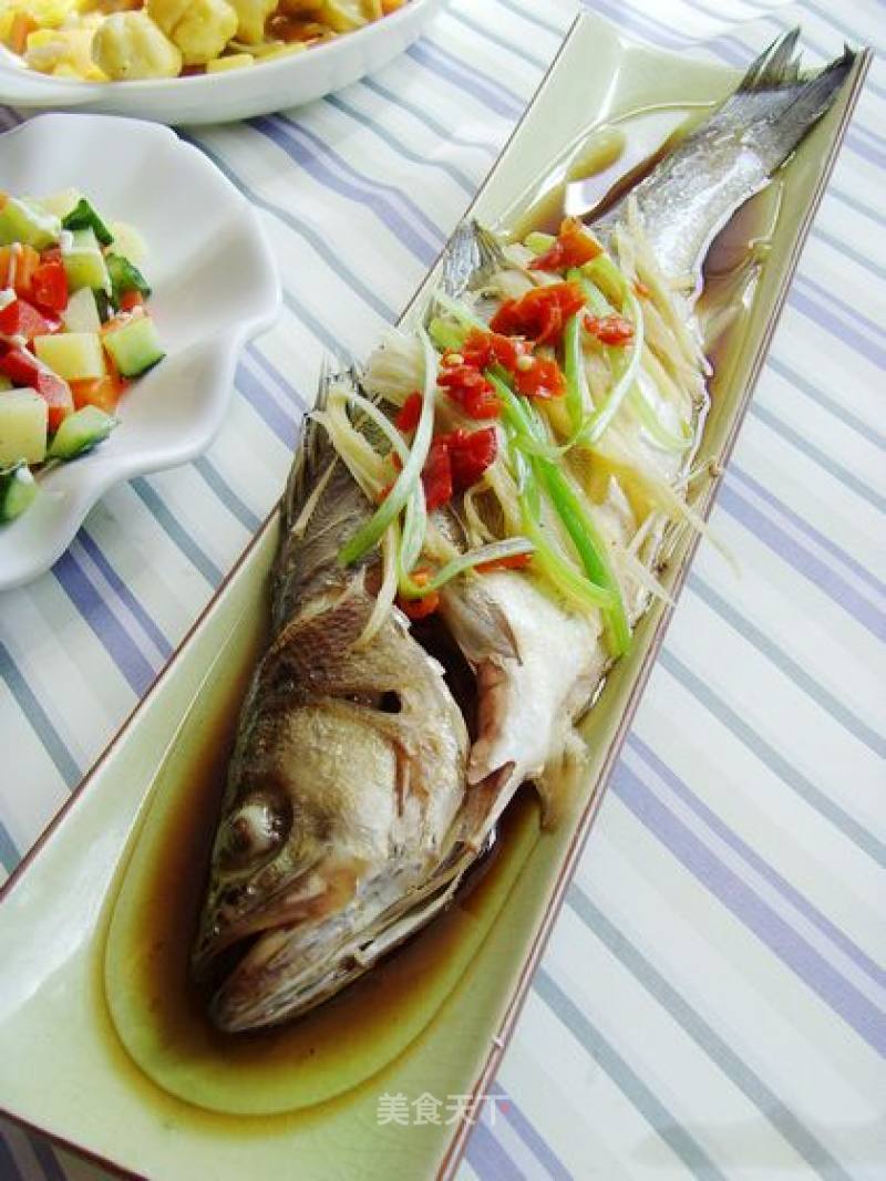 Steamed Sea Bass recipe