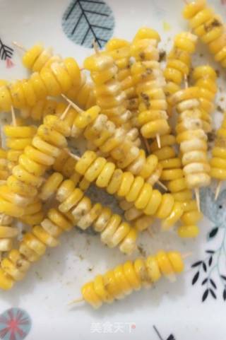 Cumin Corn Skewers recipe