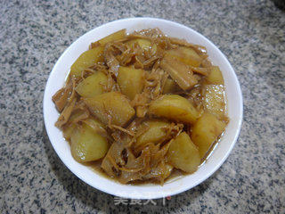 Potatoes with Bamboo Shoots recipe