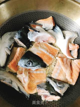 Casserole Salmon Head recipe