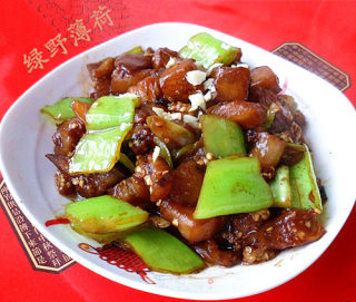 Stir-fried Eggplant with Sharp Pepper recipe