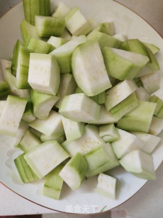 Shrimp and Loofah Soup recipe