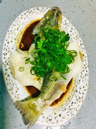 Steamed California Bass recipe