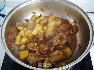 Sichuan Style Potato Pork Ribs recipe