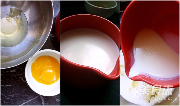 Blueberry Double Skin Milk recipe