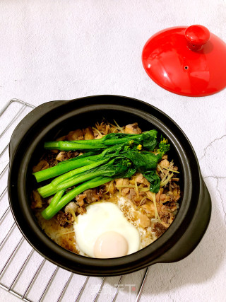 Black Music Casserole Chicken Claypot Rice recipe