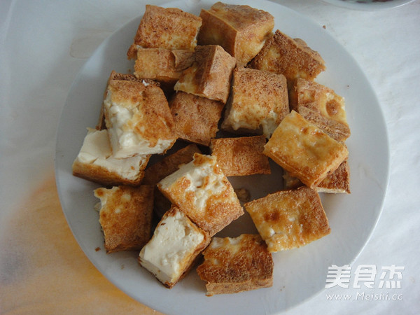 Dried Tofu in Oil recipe