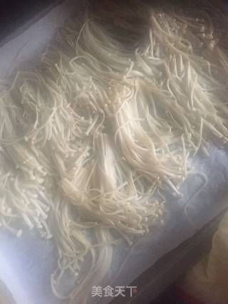 Roasted Enoki Mushrooms recipe