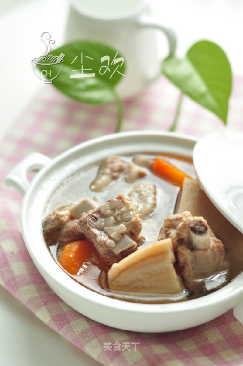 Pork Ribs and Lotus Root Soup recipe