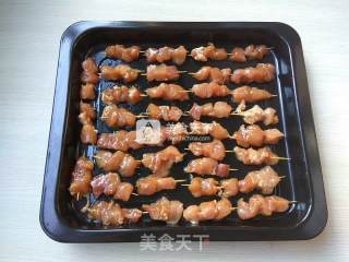 #aca烤明星大赛# Oven Version of The Toothpick Meat recipe