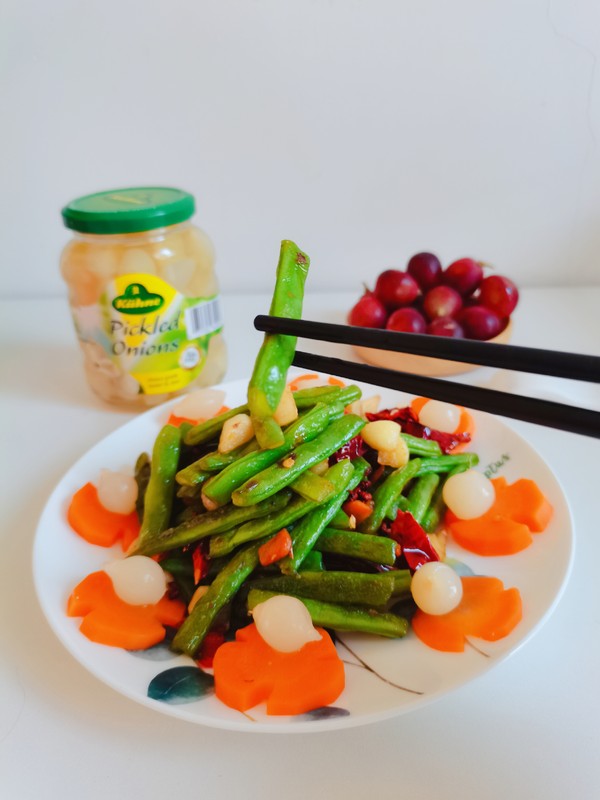 Different Dried and Stir-fried Green Beans recipe