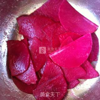 Sweet and Sour Radish recipe