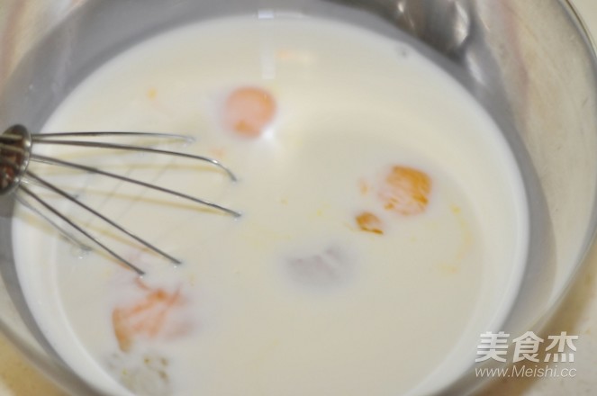 French Orange-flavored Custard Nest recipe