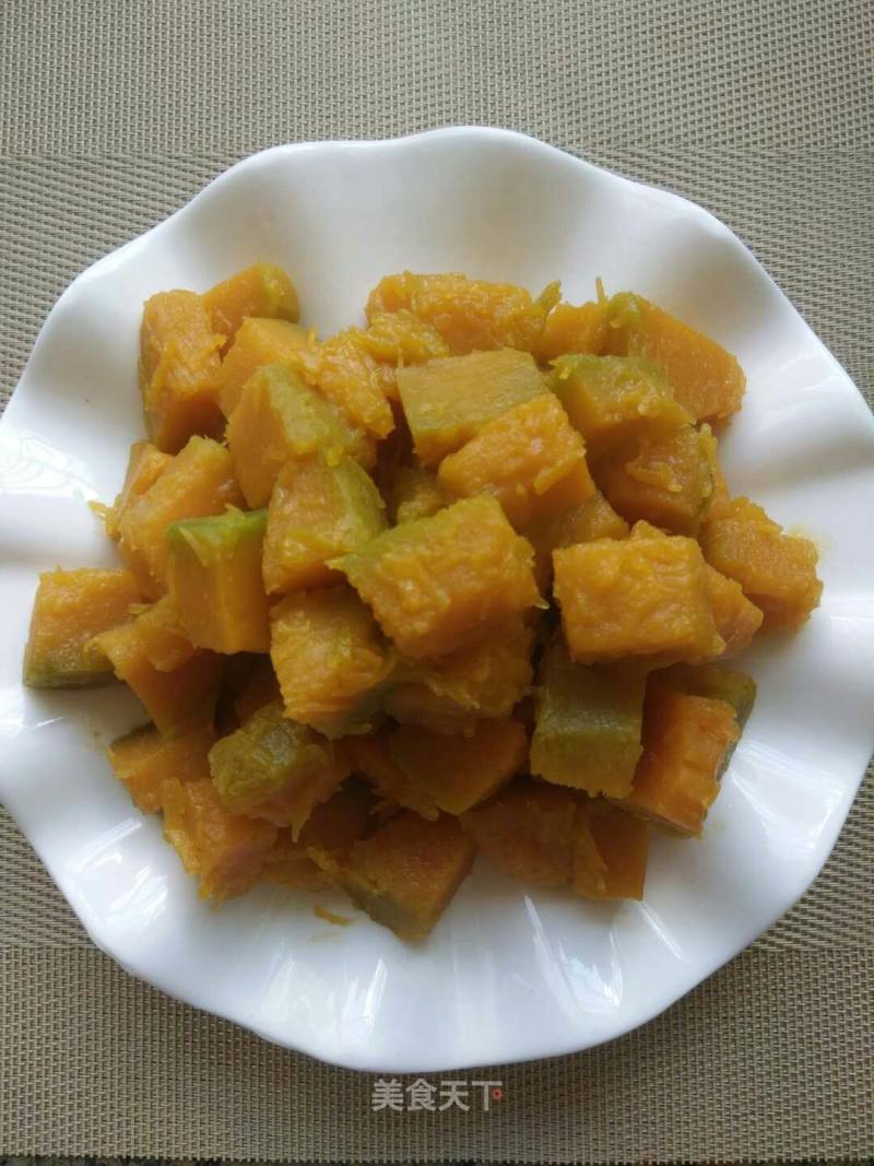 Vegetarian Fried Pumpkin recipe