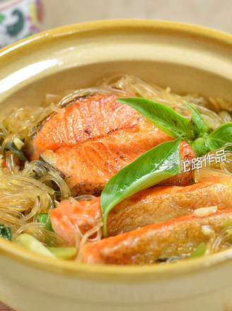 Salmon Vermicelli Casserole recipe