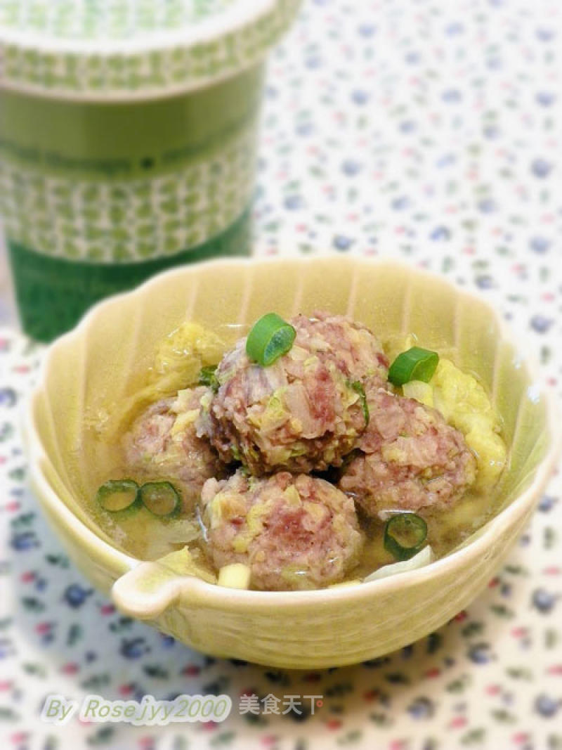 Chinese Cabbage Meatballs