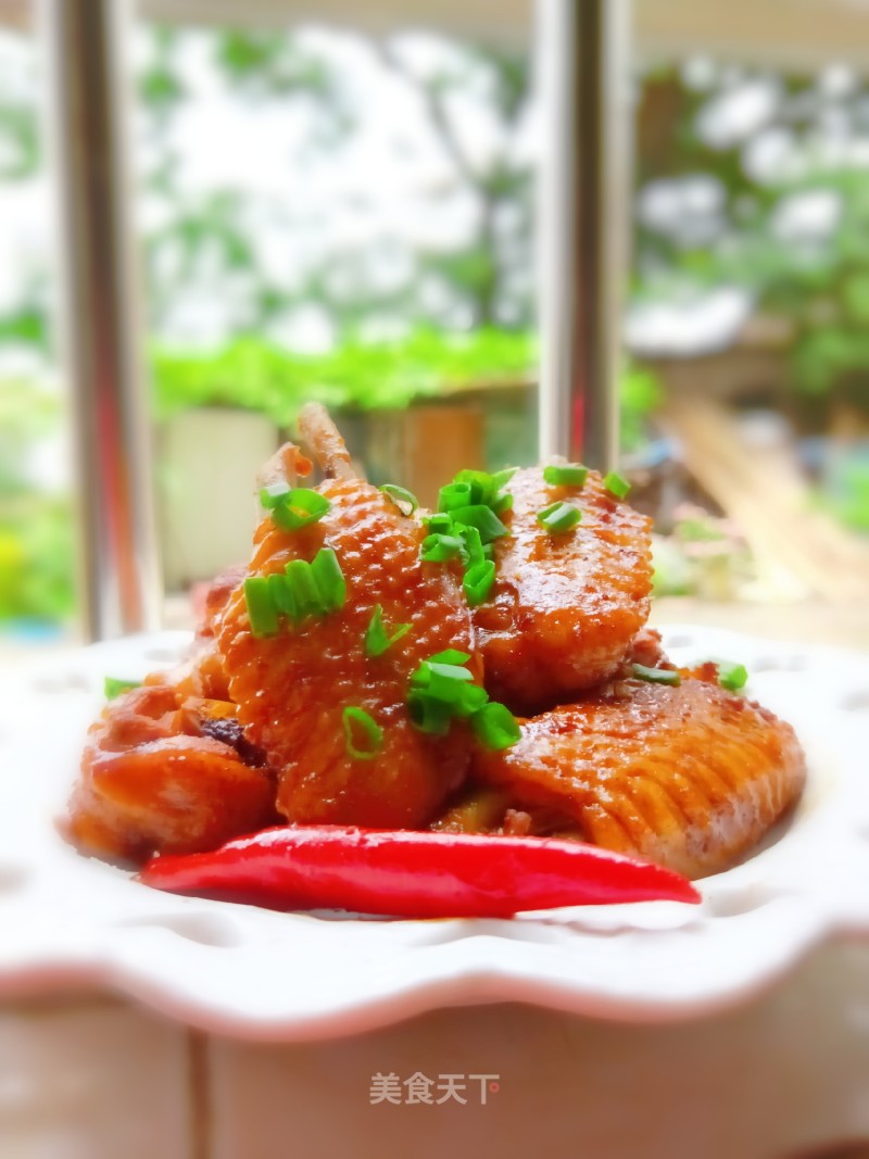Braised Chicken Wings recipe
