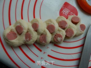 Ham Sausage Bread recipe