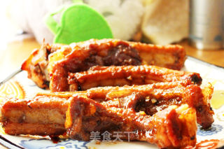 Grilled Sauce Pork Ribs recipe