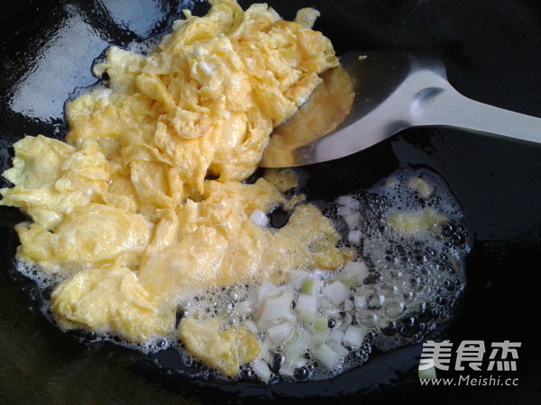 Cucumber Egg Fried Rice recipe