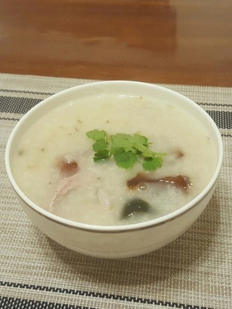 Congee with Preserved Egg and Lean Meat recipe