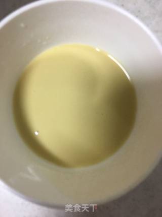 Eight Inch Bean Custard recipe