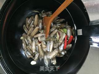 Spicy Fried Razor Clam recipe