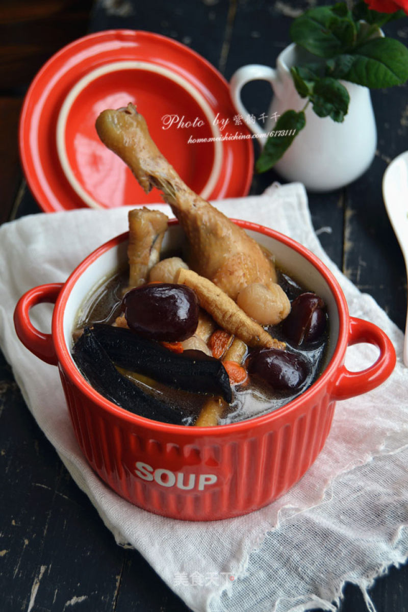 Fresh Lingzhi Chicken Soup recipe